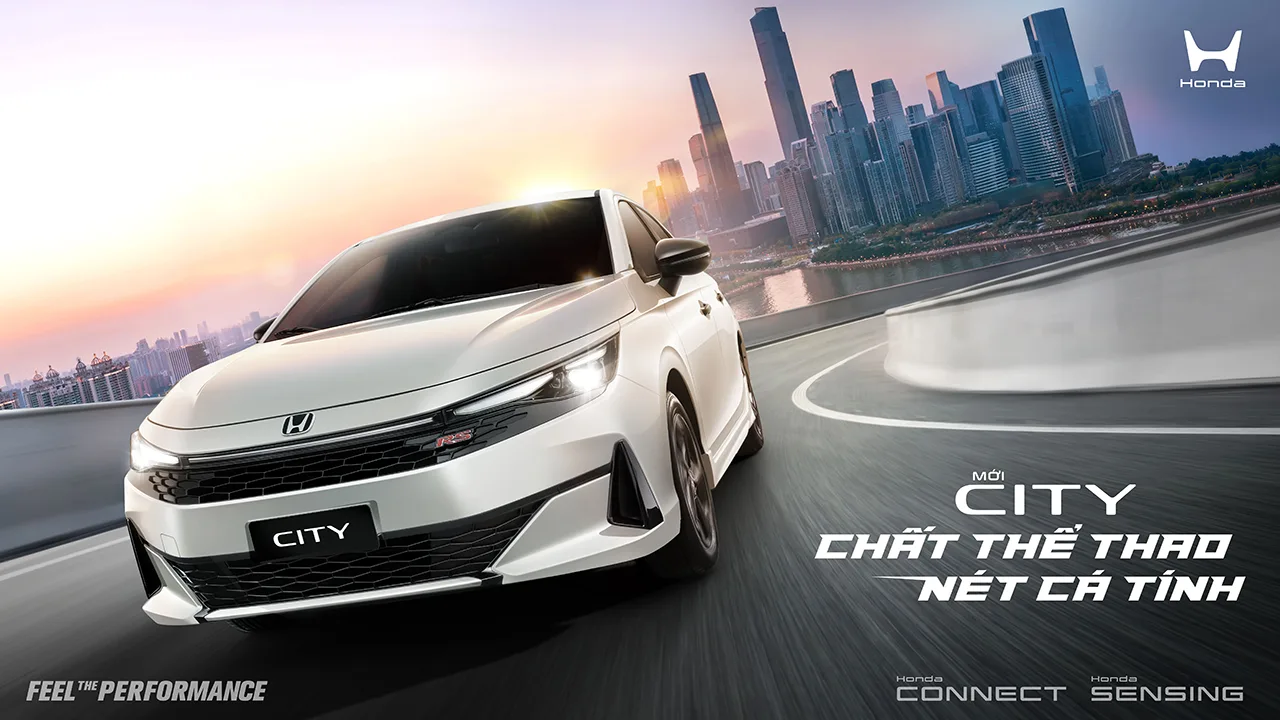 Ra mắt Honda City mới - Diện mạo thể thao đi cùng trang bị tiện ích hiện đại